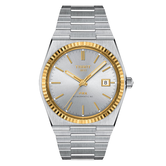 Tissot PRX Powermatic 80 Steel & 18K Gold Bezel 35mm