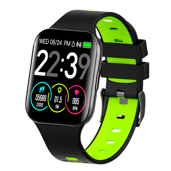 BREEZE Uki Smartwatch Two Tone Silicone Strap 113011.2