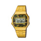 CASIO Unisex Digital Gold Stainless Steel Army A168WEGC-3EF