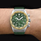 TW STEEL ACE Diver Limited Edition ανδρικό πράσινο ρολόι χρονογράφος ACE411