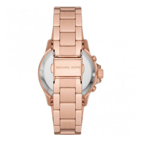 MICHAEL KORS Everest Chrono Rose Gold Stainless Steel Bracelet MK7213