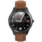 DAS.4 SG08 Smartwatch Brown Leather Strap 70001