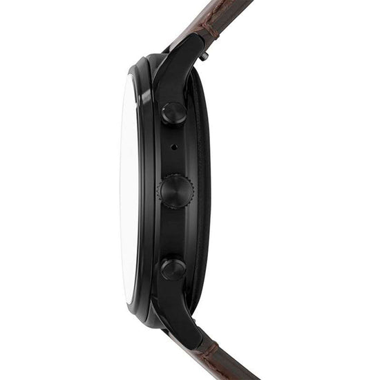 FOSSIL Carlyle HR Smartwatch Brown Leather Strap FTW4026