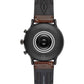 FOSSIL Carlyle HR Smartwatch Brown Leather Strap FTW4026