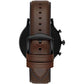FOSSIL Carlyle HR Smartwatch Brown Leather Strap FTW4026