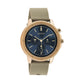 OOZOO Smartwatch Q00302 Beige Rubber Strap