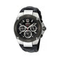 Seiko SPORTURA Diamond Ladies Chronograph Black Leather Strap SRW899P1
