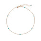 TURQUOISE ANKLET
