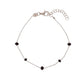 CRYSTAL BEAD ANKLET
